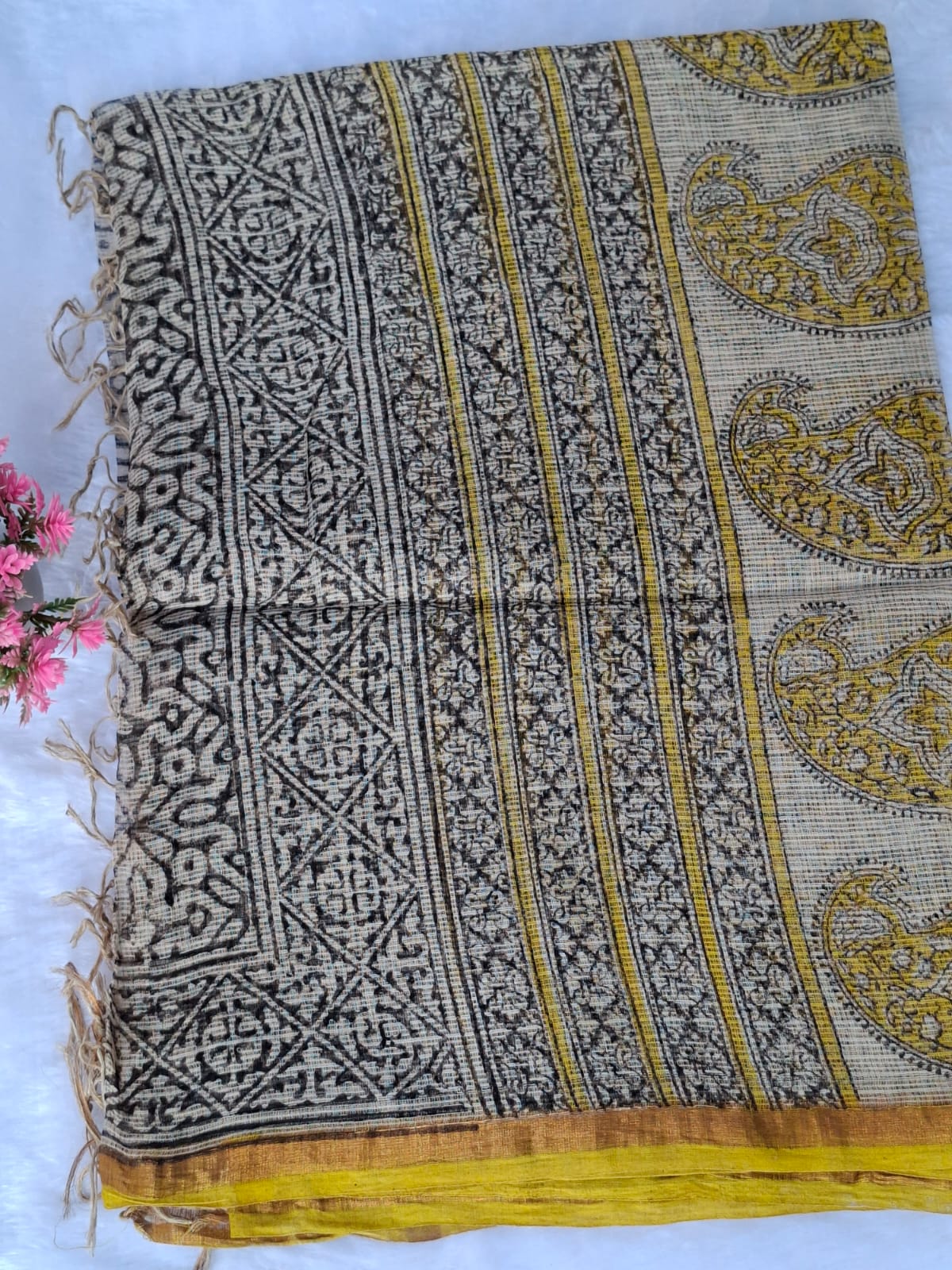 Pure Cotton Unstitched Suit - Kota Dupatta