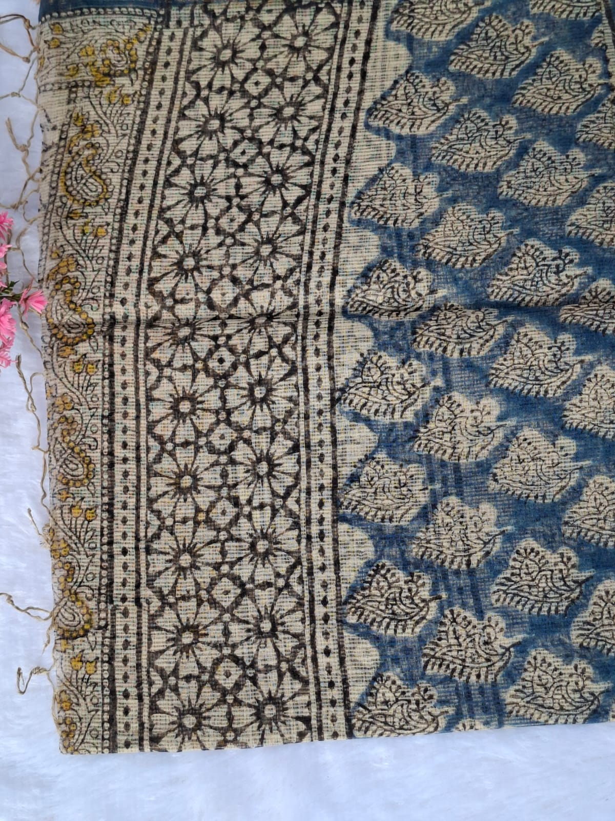 Pure Cotton Unstitched Suit - Kota Dupatta