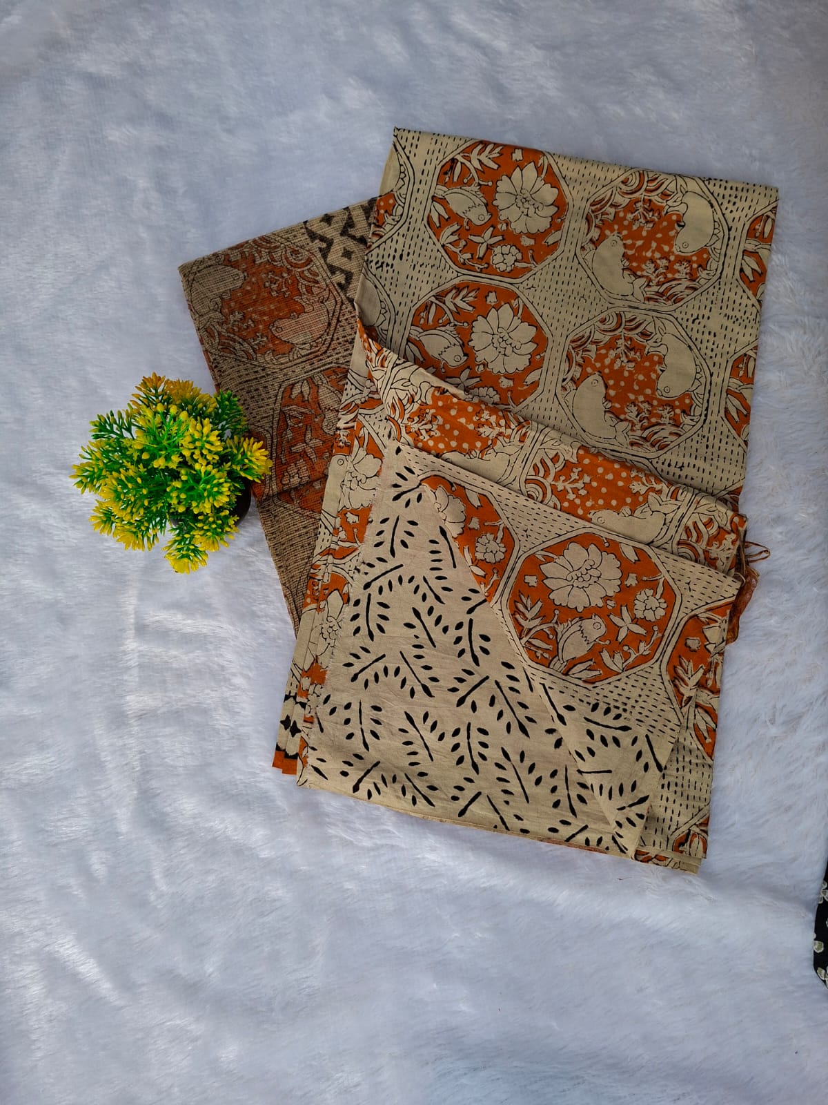 Pure Cotton Unstitched Suit - Kota Dupatta