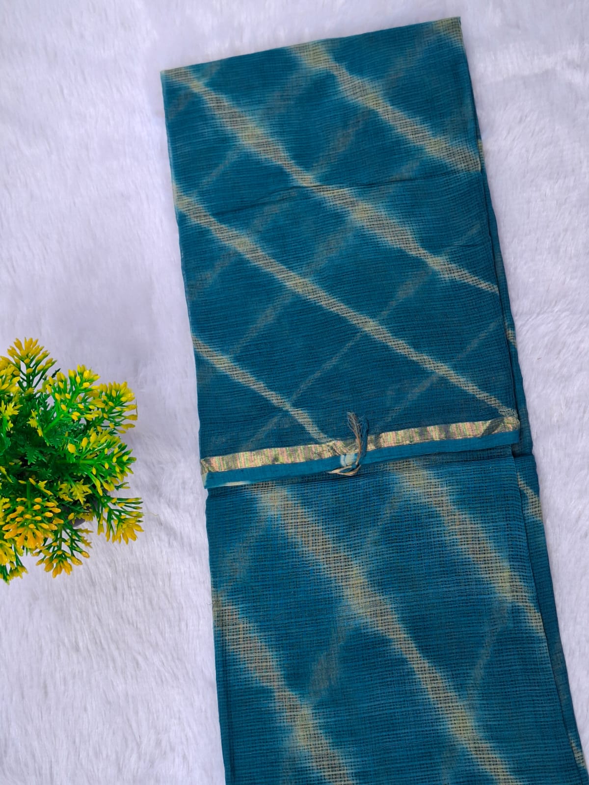 Pure Cotton Unstitched Suit - Kota Dupatta