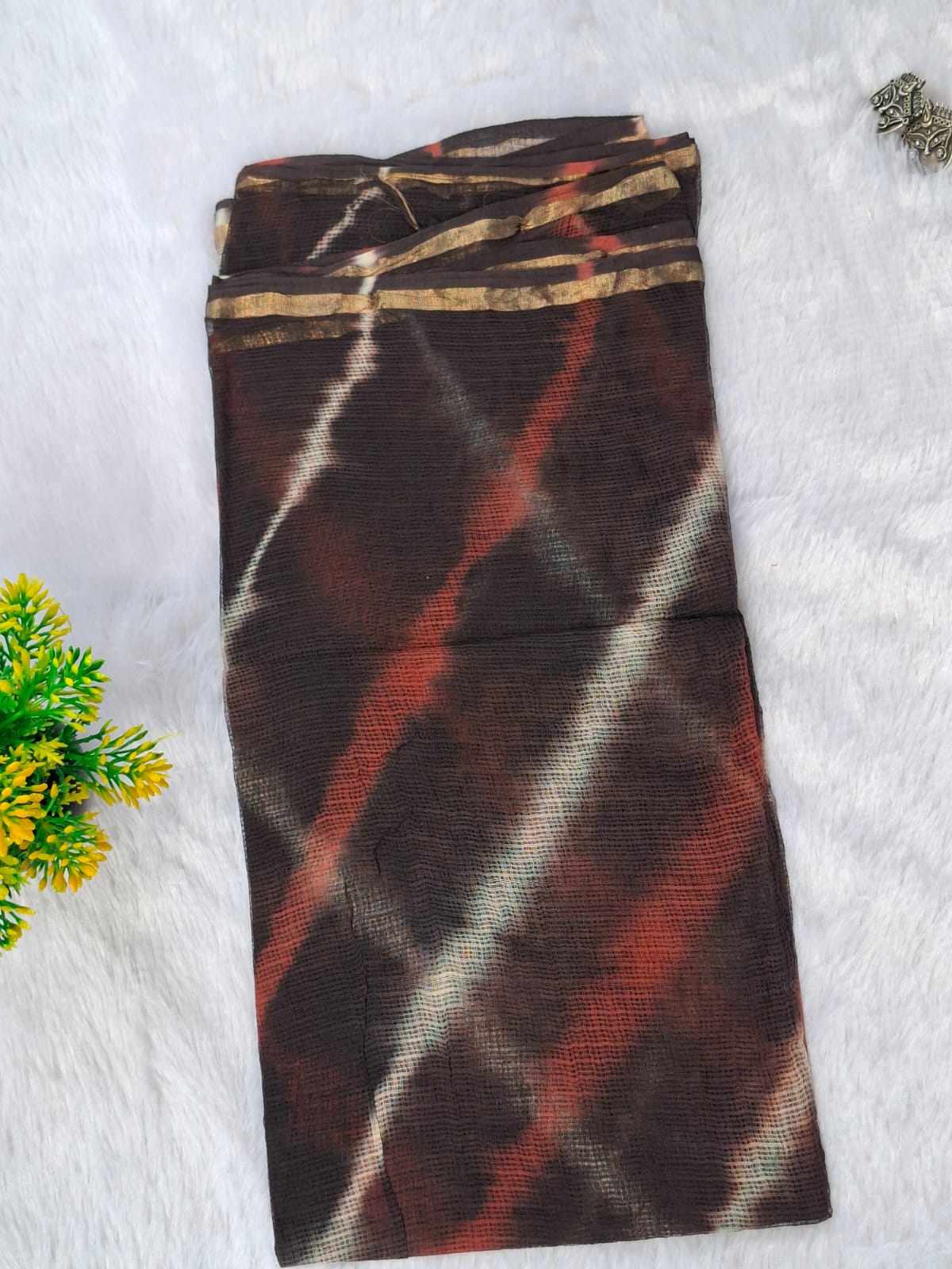 Pure Cotton Unstitched Suit - Kota Dupatta