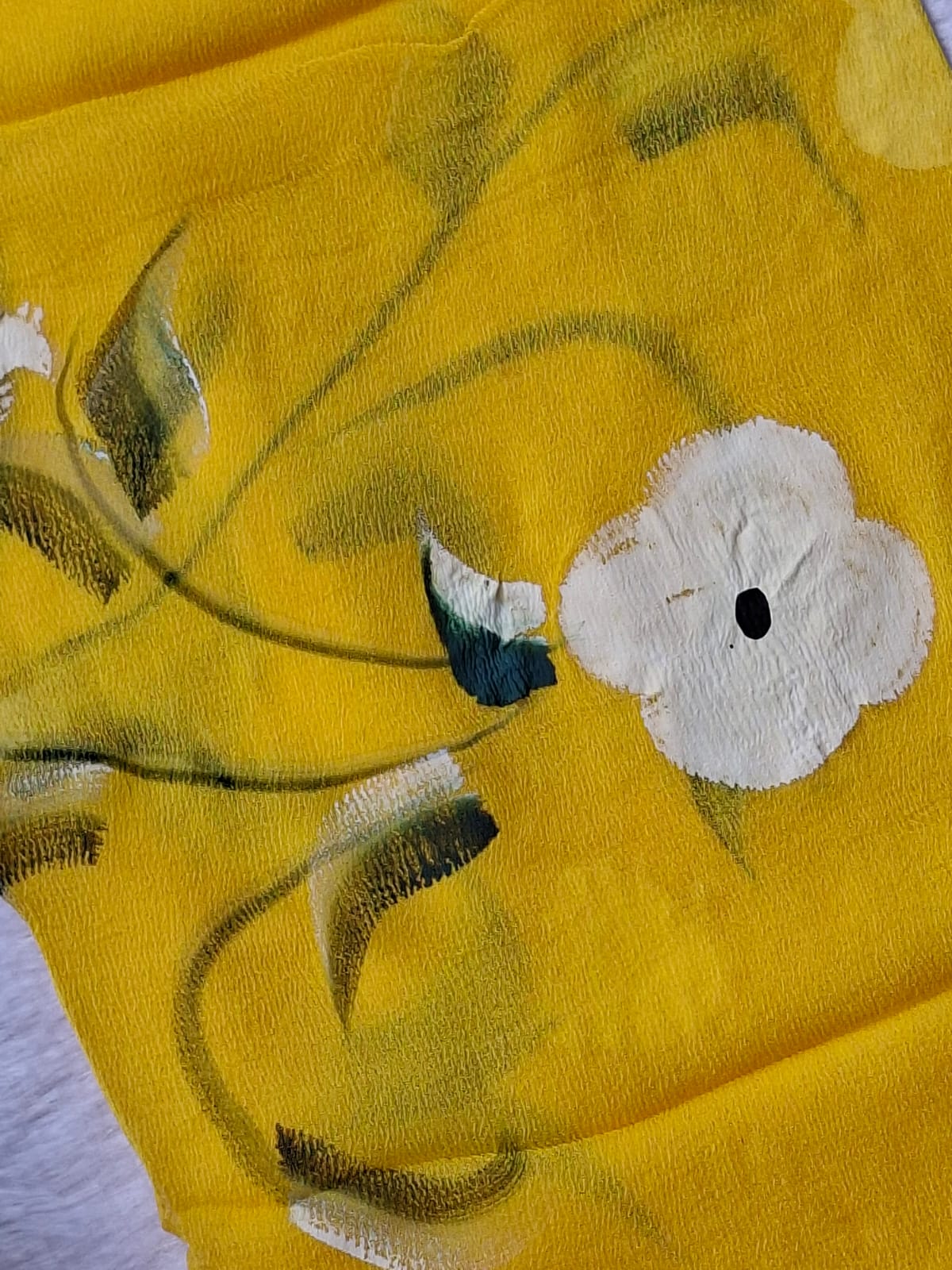 Pure Cotton Unstitched Suit - Chiffon Dupatta