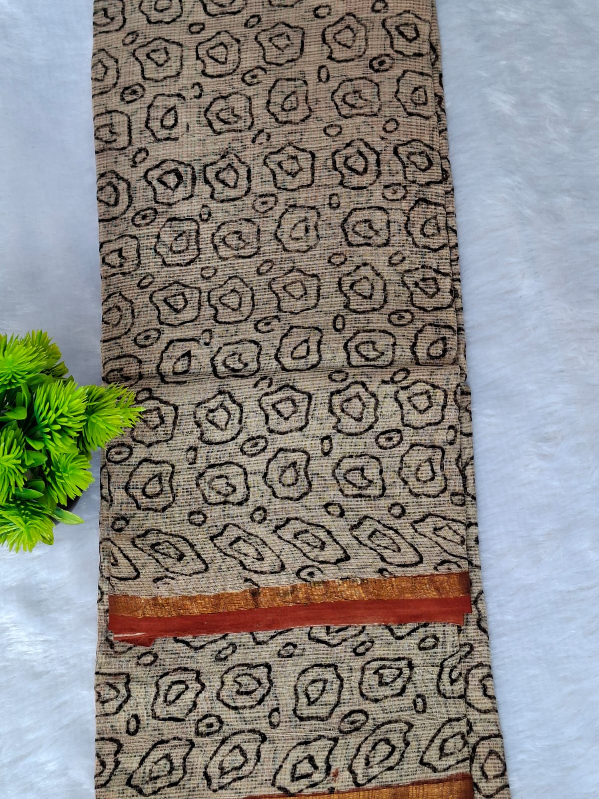 Pure Cotton Unstitched Suit - Kota Dupatta