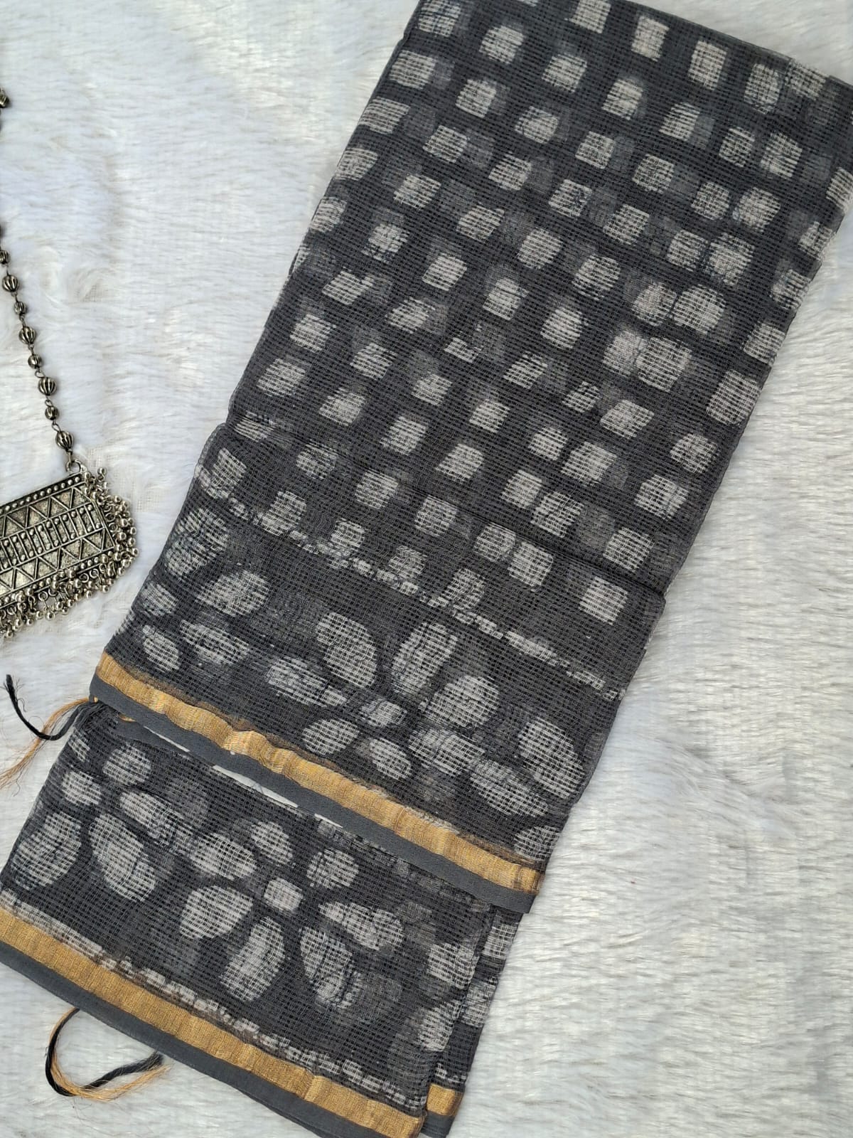 Pure Cotton Unstitched Suit - Kota Dupatta