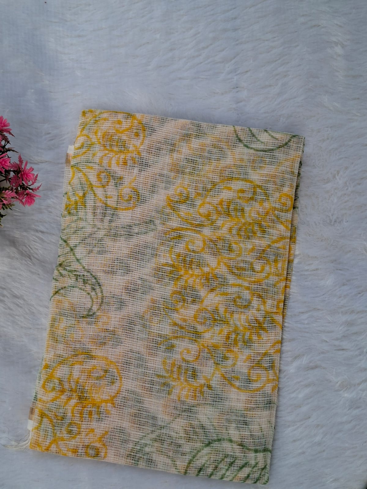 Pure Cotton Unstitched Suit - Kota Dupatta