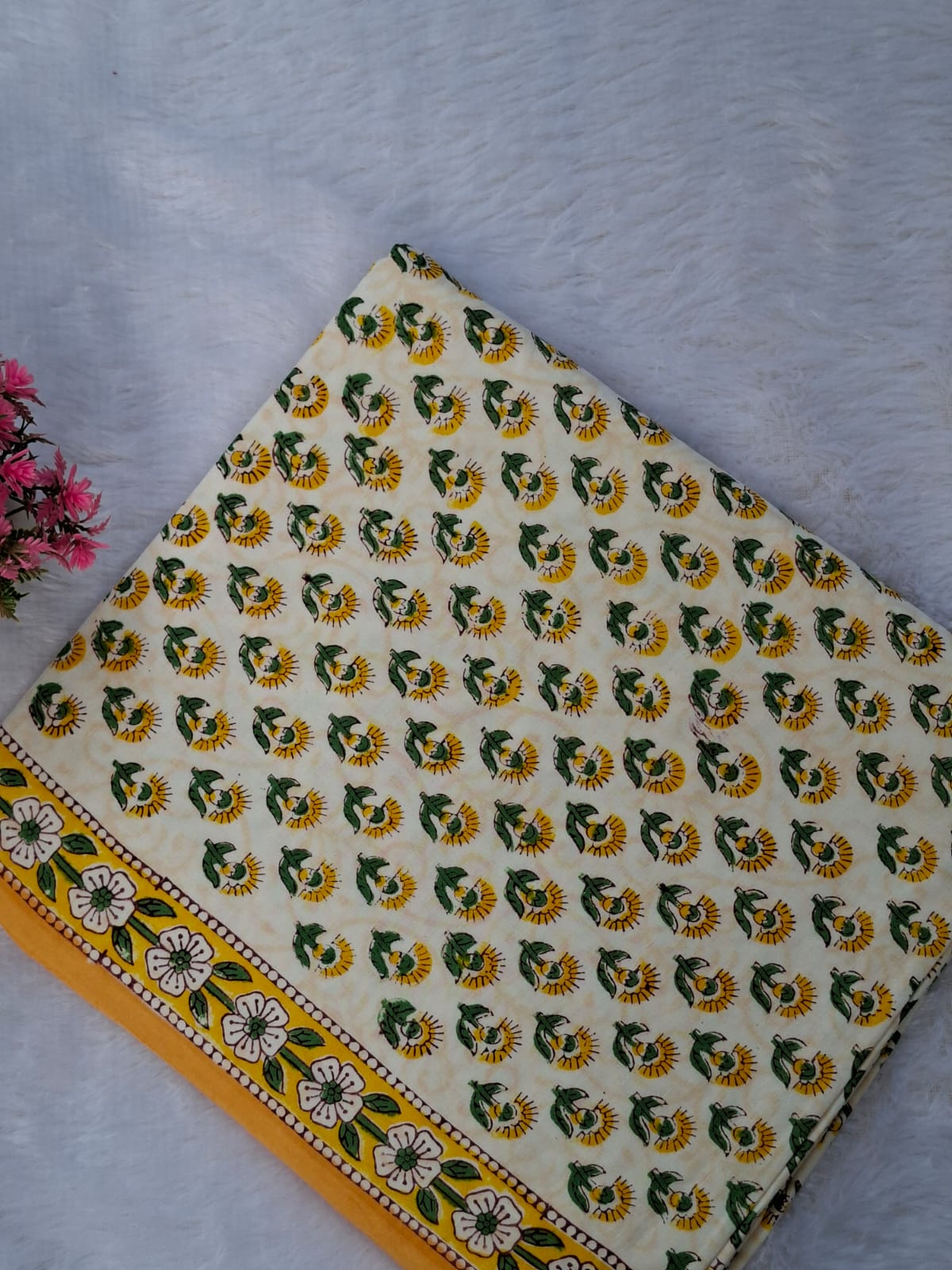 Pure Cotton Unstitched Suit - Kota Dupatta