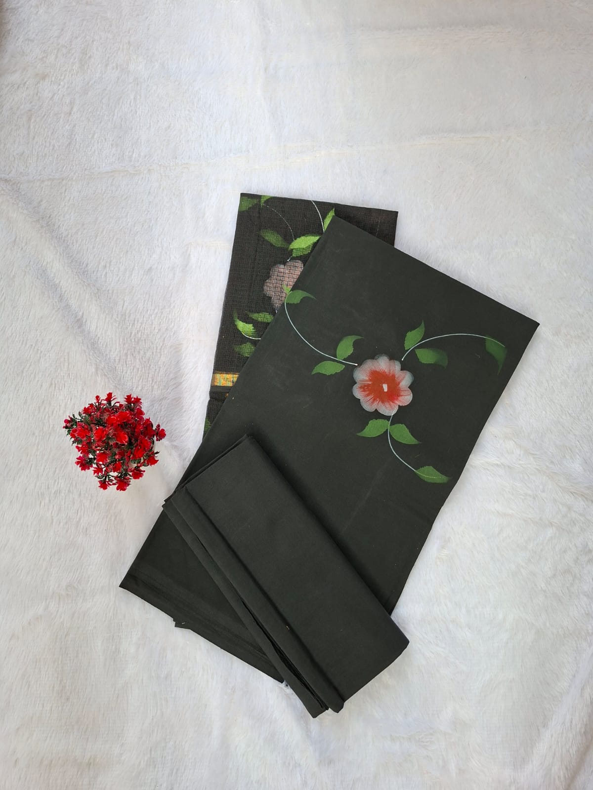 Pure Cotton Unstitched Suit - Kota Dupatta