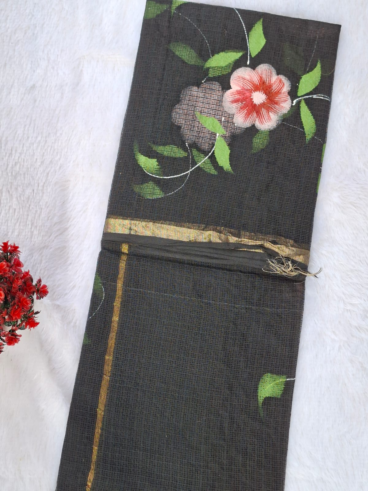 Pure Cotton Unstitched Suit - Kota Dupatta