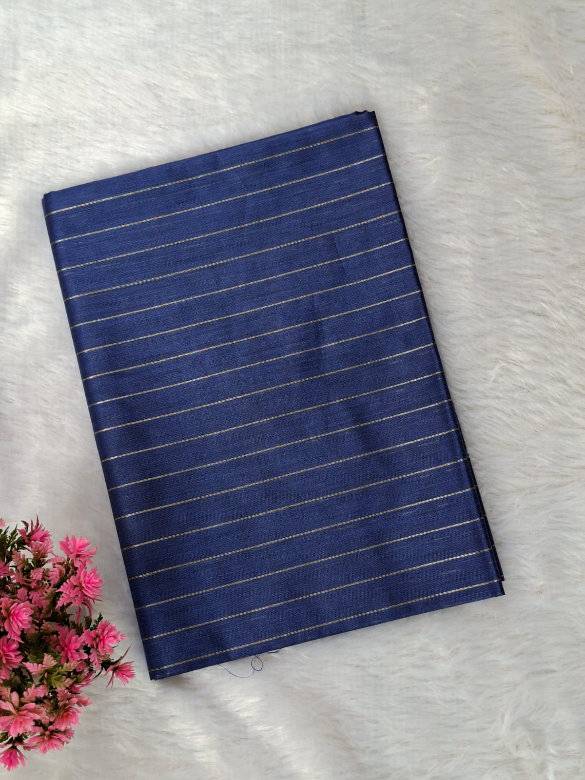 Blue Cotton Silk Set SKL_CS9